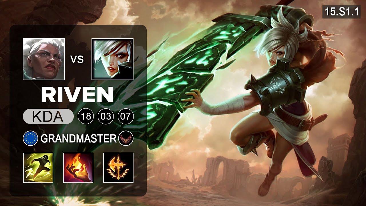 Riven vs Ambessa Top - EUW Grandmaster - Patch 15.S1.1 Season 15