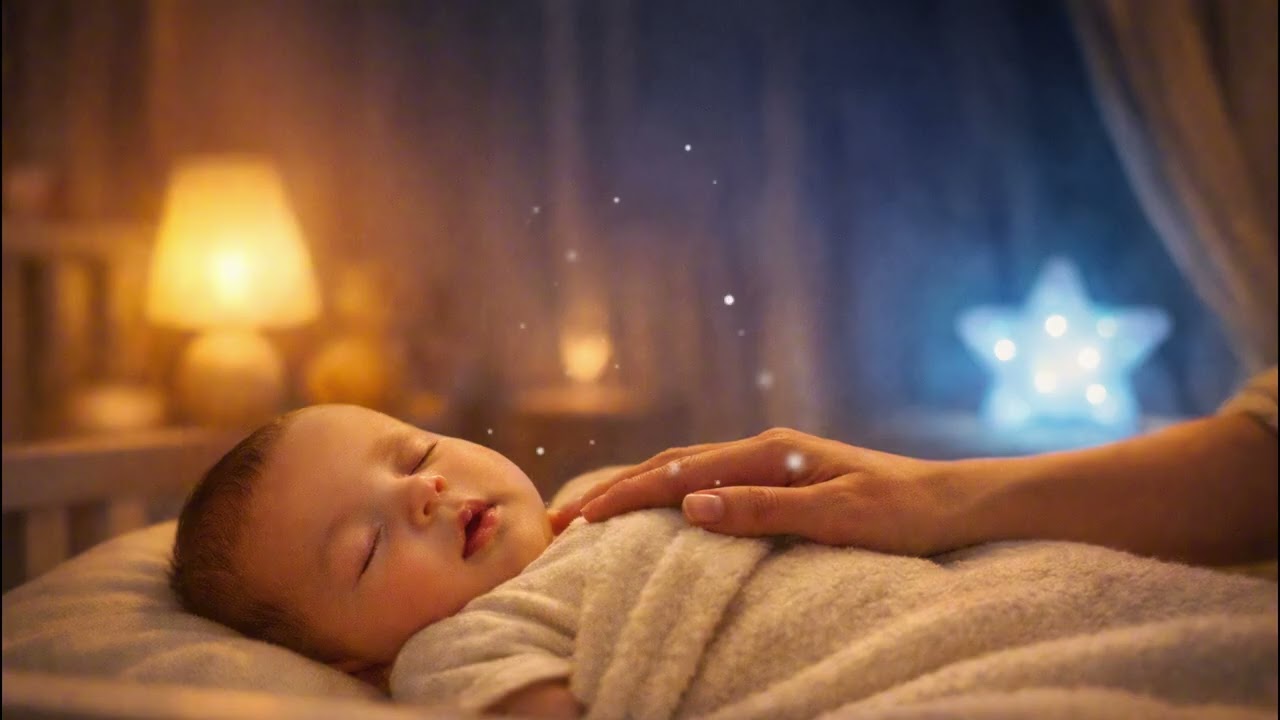 Baby Sleep Music 💤 | Deep Sleep Lullaby for Newborns (Mozart & Brahms)