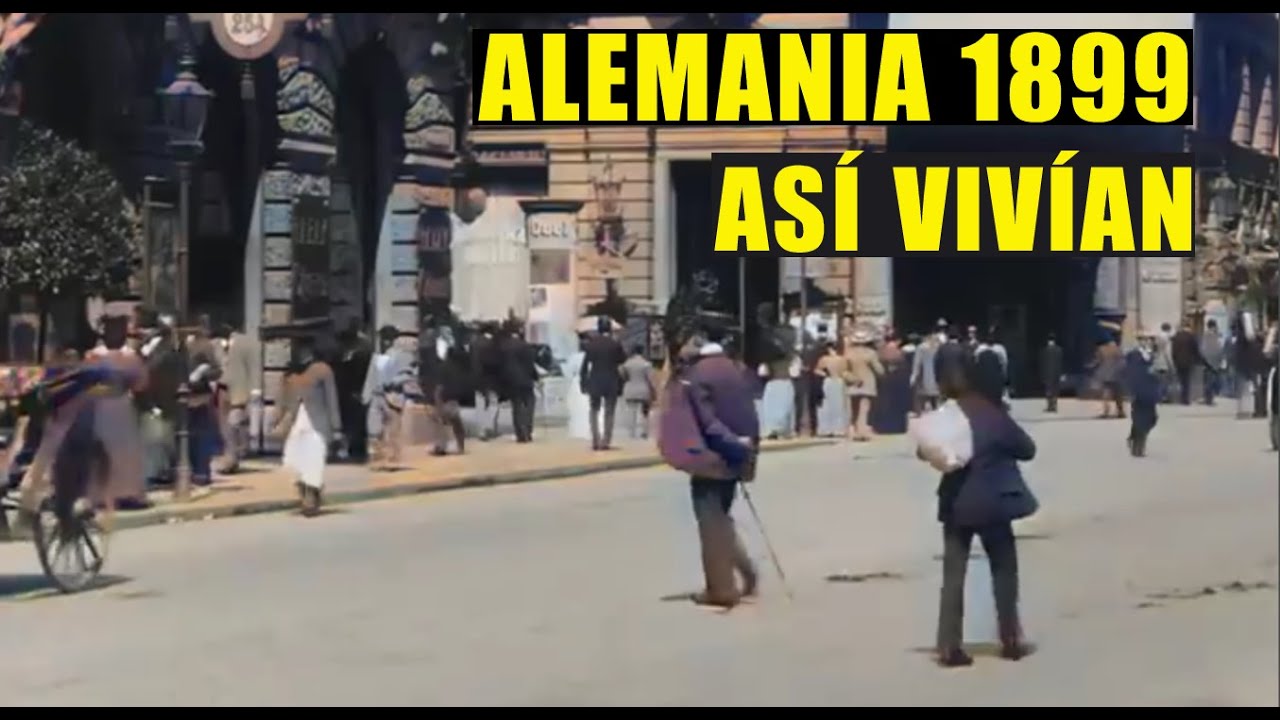 ALEMANIA 1899 ANTIGUO VIDEO COLOR