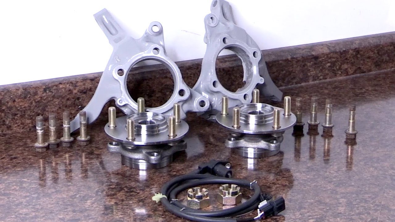 EVO Front Axle Hub Assembly // Front Knuckle (Spindle) Install