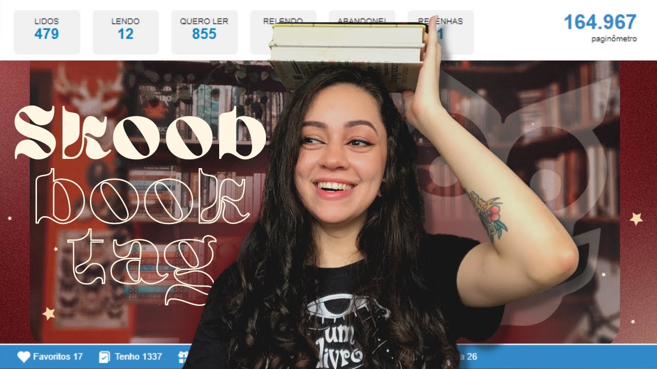 o que tem no meu skoob | Sonho de Estante