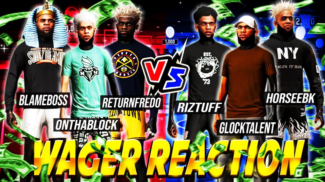 RizTuff Wagered OnThaBlock For $300 On NBA2K21 And It Went Like This...😱*MUST SEE*