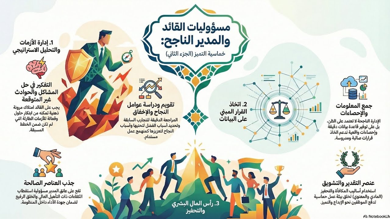 القيادة الإدارية ١٣ ( الوظائف ٢ )