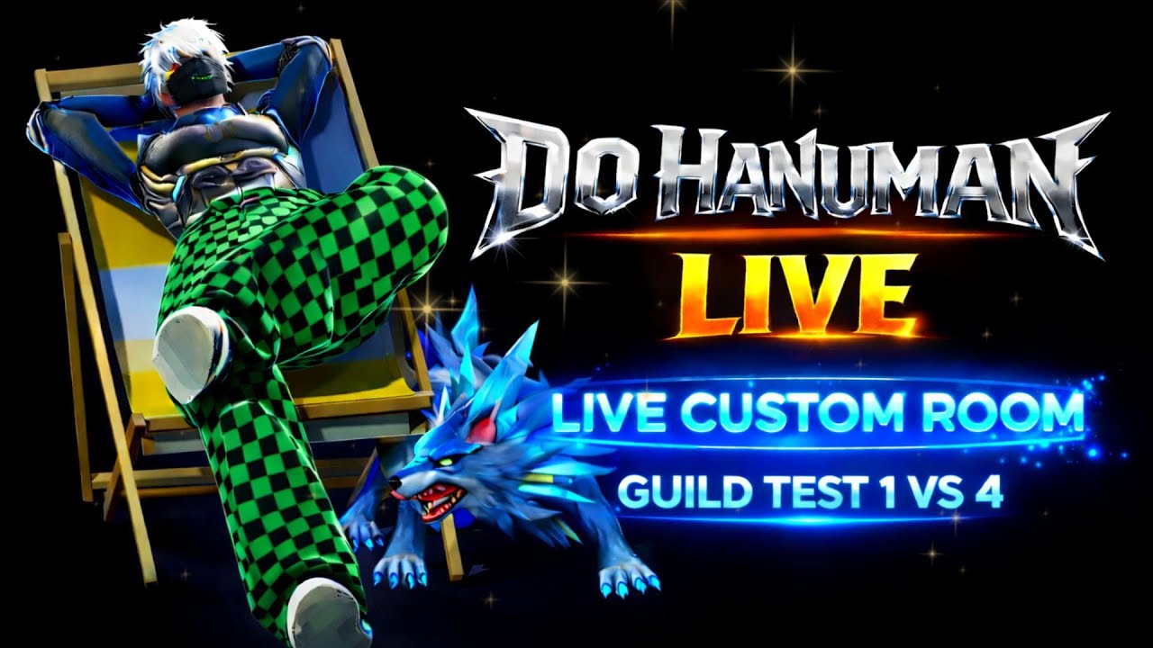 LIVE CUSTOM ROOM 🔴 | PRO PLAYERS ENTRY | DO HANUMAN LIVE | HEADSHOT CHALLENGE | #freefire #live