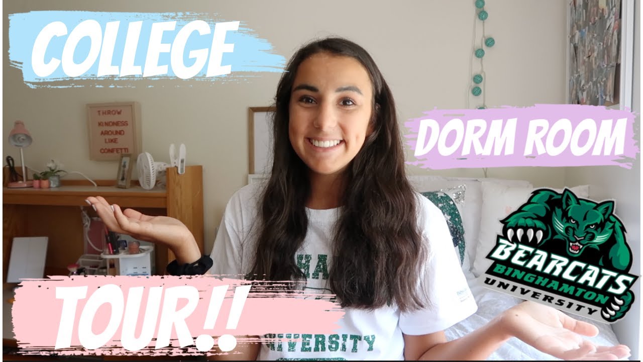 College Dorm Room Tour! Binghamton University!!