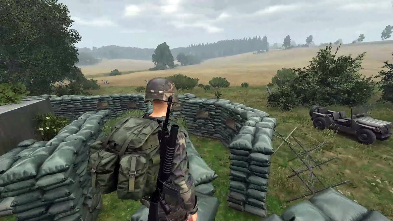 Arma Reforger Conflict PVP - Figari Base Build and Defense