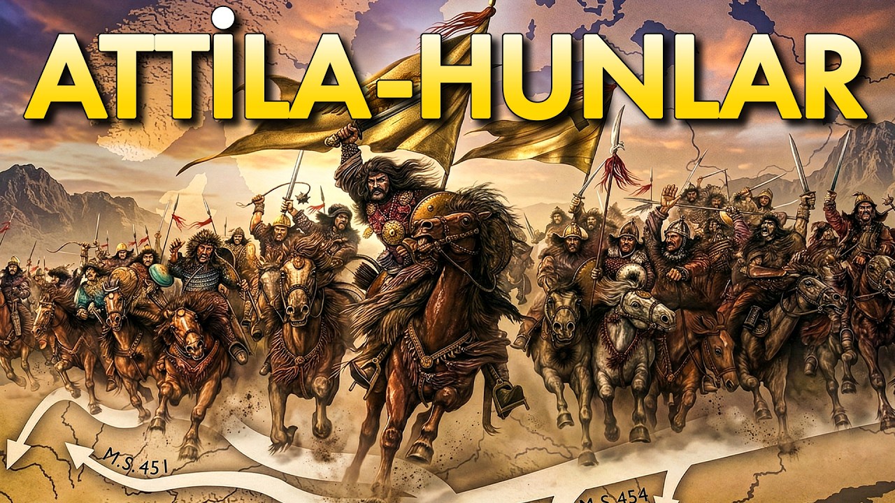 Attila Roma'yı Nasıl Dize Getirdi? | Avrupa Hun İmparatorluğu - TÜRK TARİHİ 3