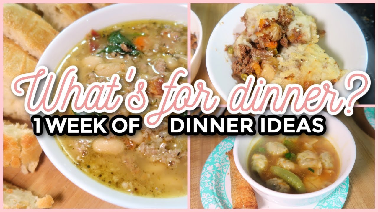 WHAT'S FOR DINNER? #253 | 7 Real-Life Family Meal Ideas