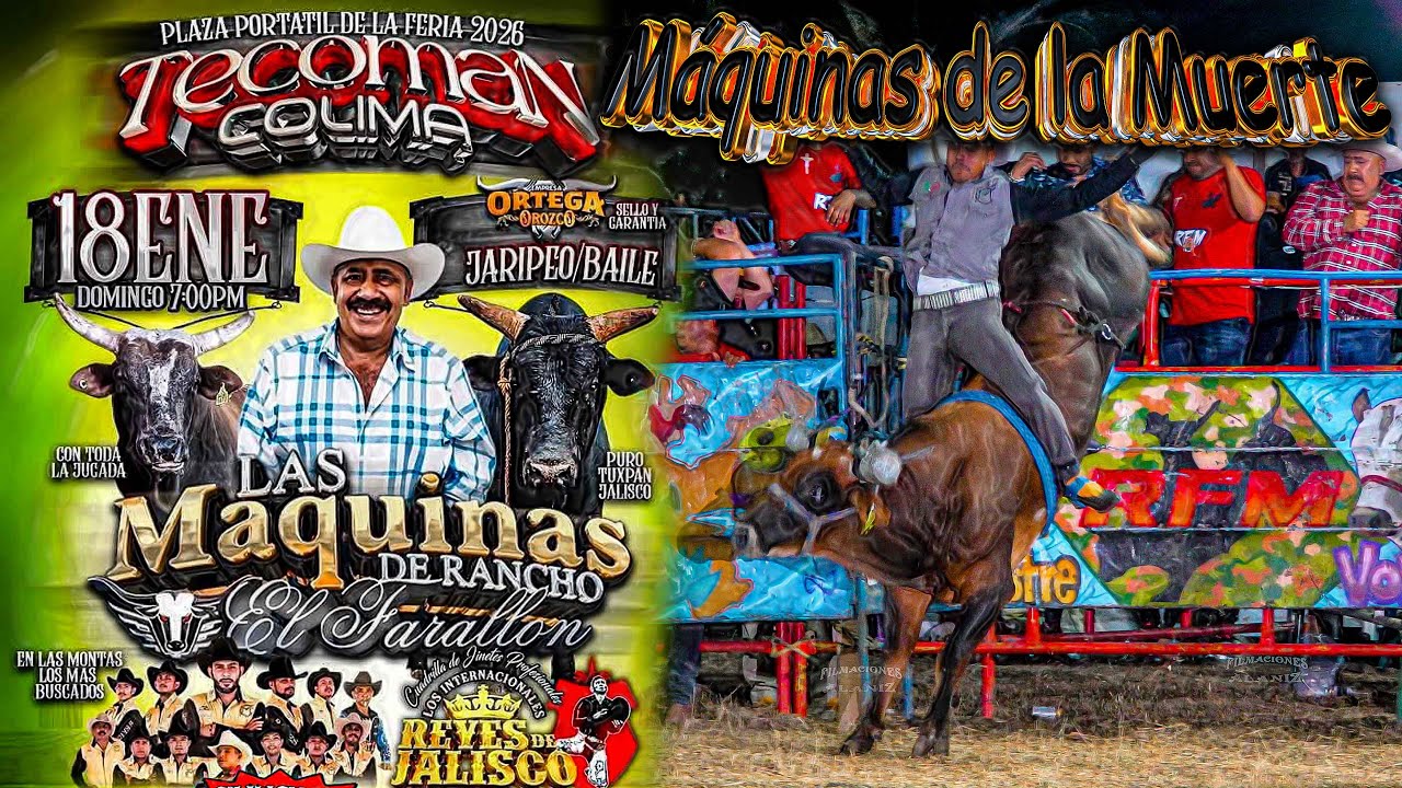 Rancho El Farallón Desata la Furia de las Máquinas de la Muerte en La Feria del Limón de Tecomán Col