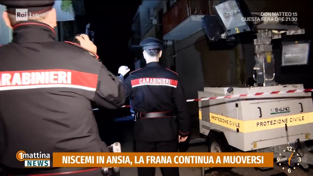 Niscemi, la frana continua a muoversi - 1mattina News 05/02/2026