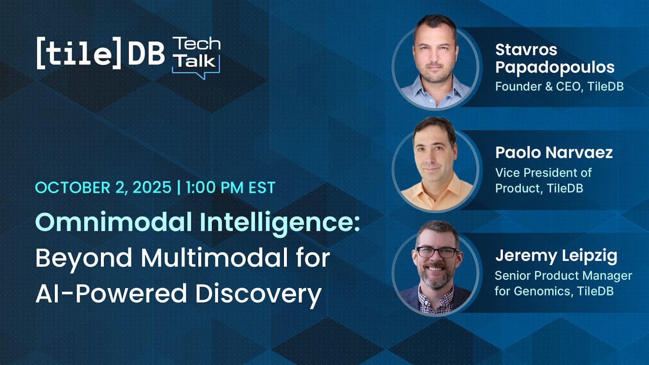 Introducing TileDB Carrara - Omnimodal Intelligence: Beyond Multimodal for AI-Powered Discovery