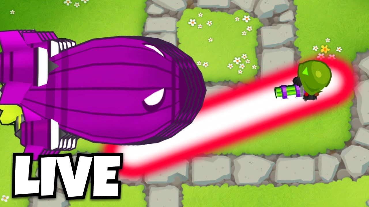 Playing BTD6 LIVE! #btd6 #shorts