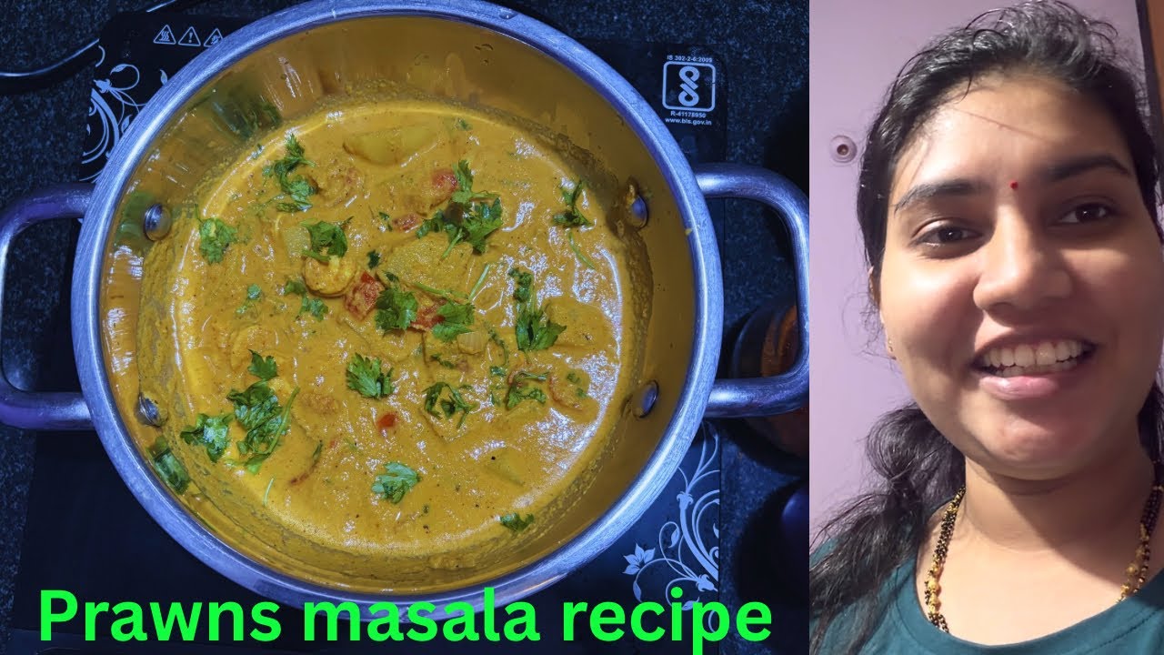 My style Prawns Masala Recipe🦐😋 Why i have not uploaded vlogs for few days😒