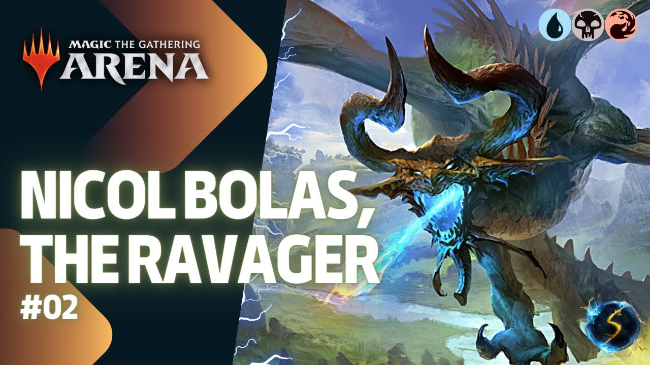 It's Showtime: Nicol Bolas, the Ravager 💀🔥 #02 - MTG Arena - Historic Brawl