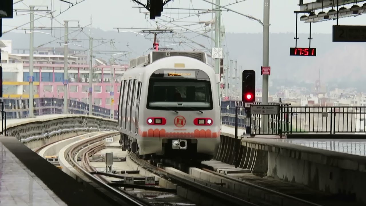 Fantastic Jaipur Metro : Full Coverage : Pink Line : Journey Compilation : Chandpole to Mansarovar