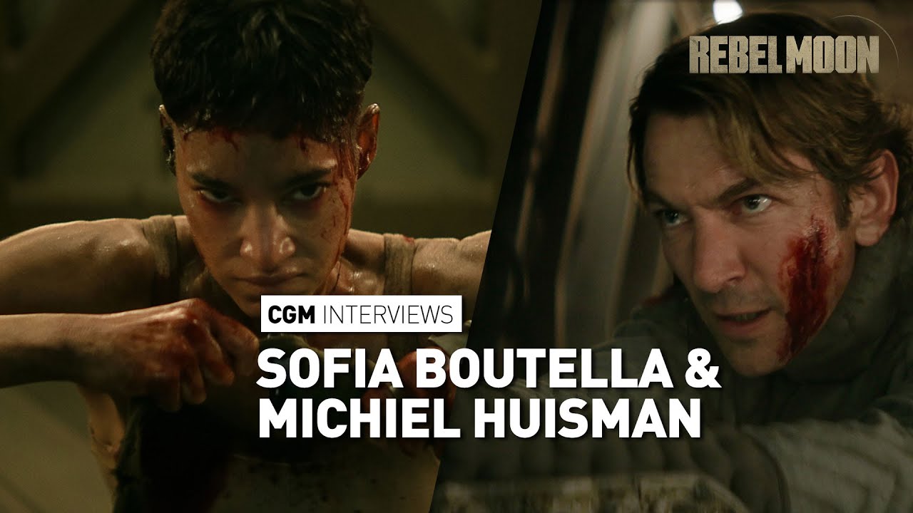 Sofia Boutella & Michiel Huisman Talk Rebel Moon Part Two