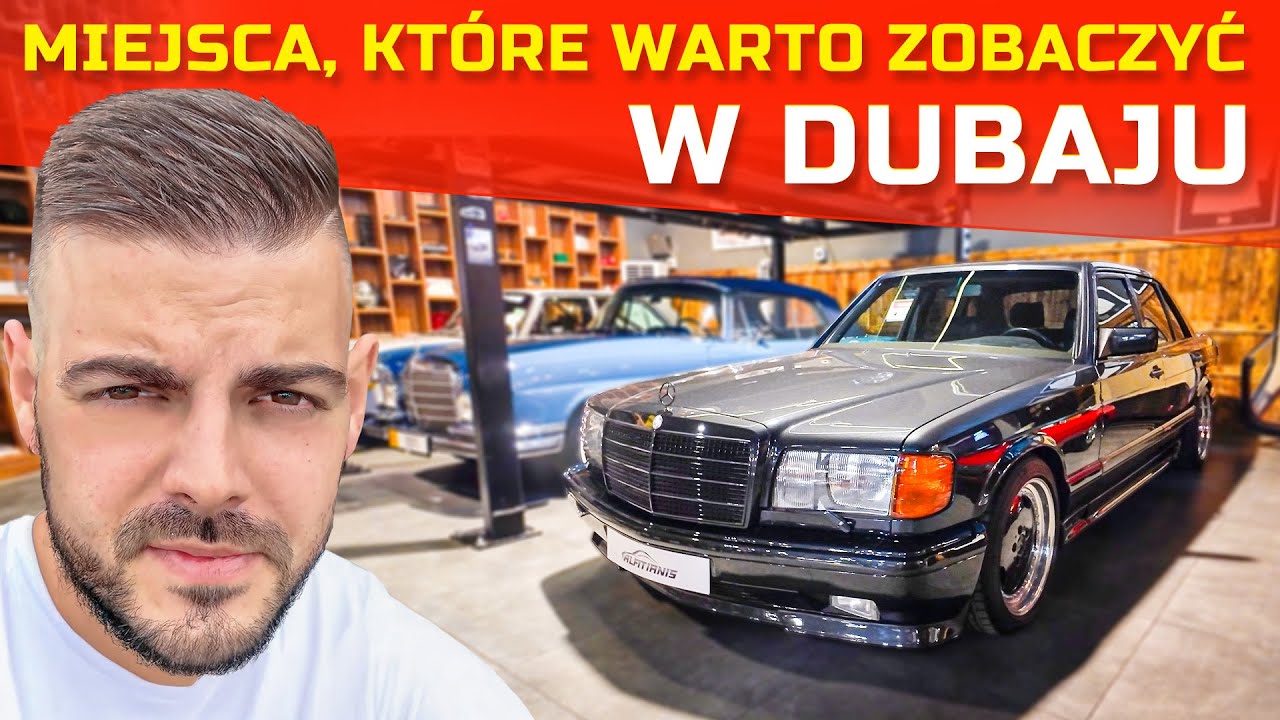 Niesamowite miejsca dla fanów aut w Dubaju pełne motoryzacyjnych ciekawostek