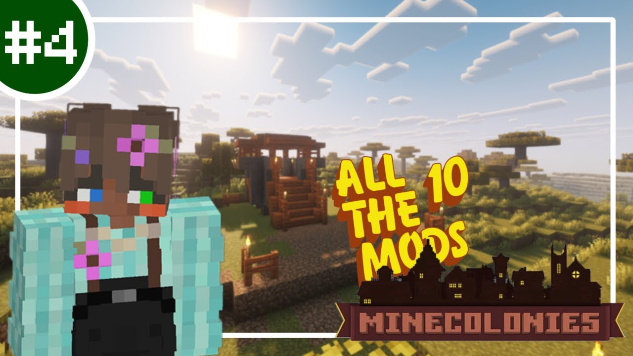 ATM 10: Minecolonies | Ep. 4 | GUARDS and FORESTER🌳