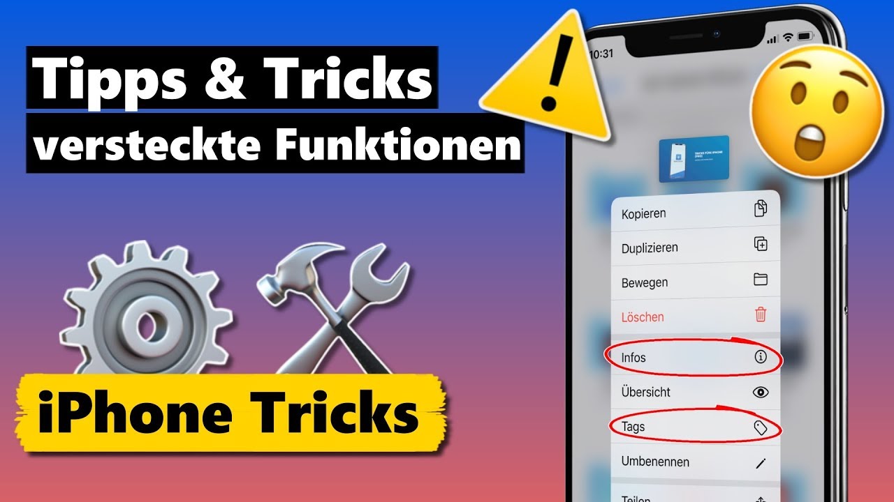 iPhone Tipps und Tricks zu versteckten Funktionen (deutsch)