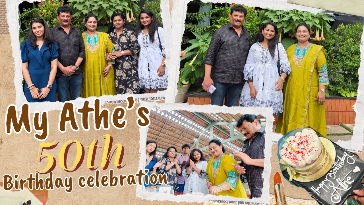 My Athe&rsquo;s Birthday Celebration 🎉🎂||SPURTHI VLOGS||