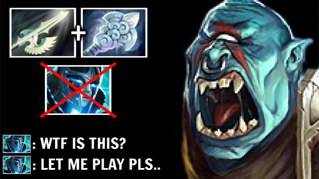 How To Counter Immortal Rank PA! Imba Heaven's Halberd Ogre Magi Build Delete All Enemies Dota 2