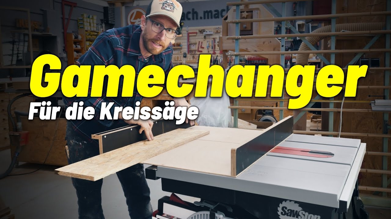 UPGRADE! Damit wird deine TISCHKREISSÄGE zur KAPPSÄGE!