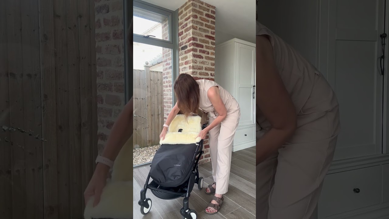 Fit the Fellhof Garmisch Classic Footmuff in the Babyzen Yoyo pram