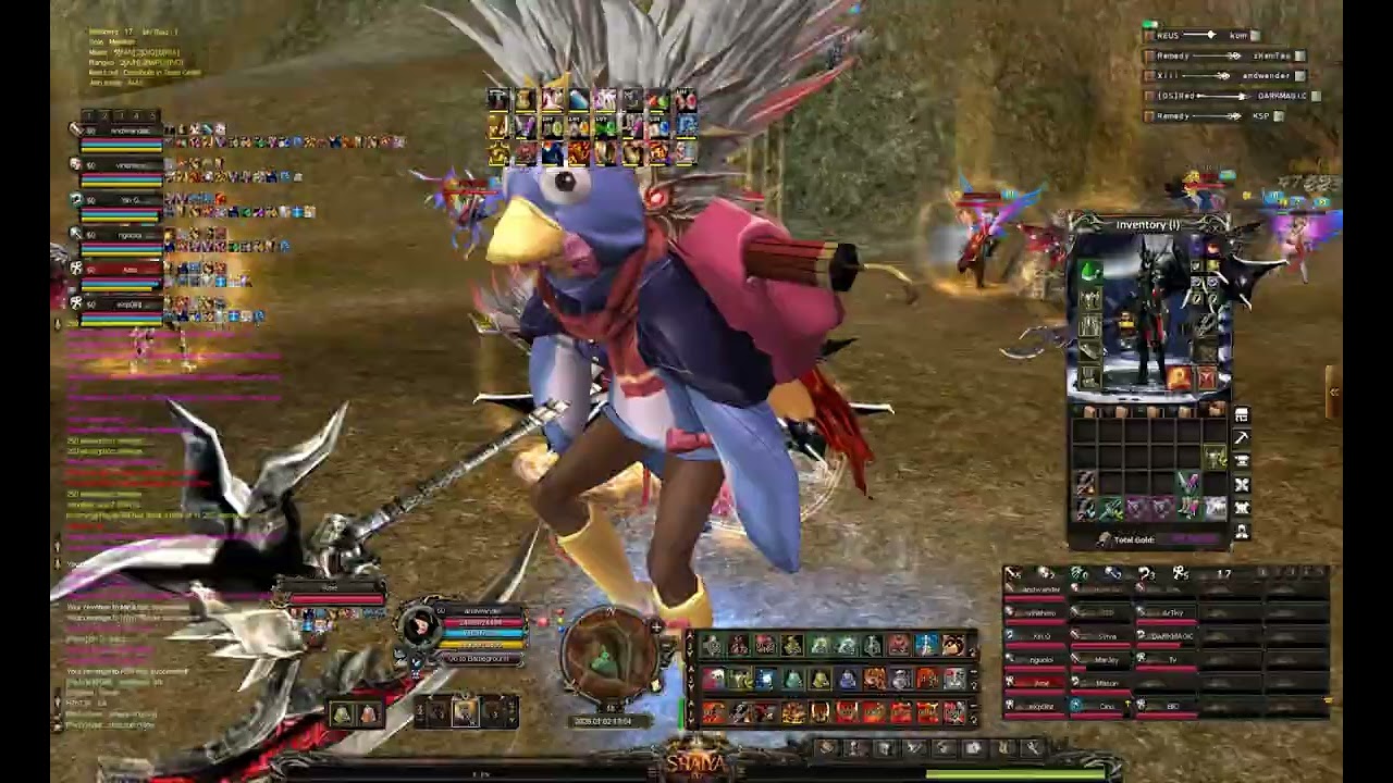 Shaiya EU : Hold The Medius Altar PvP + Colvron Boss part 3