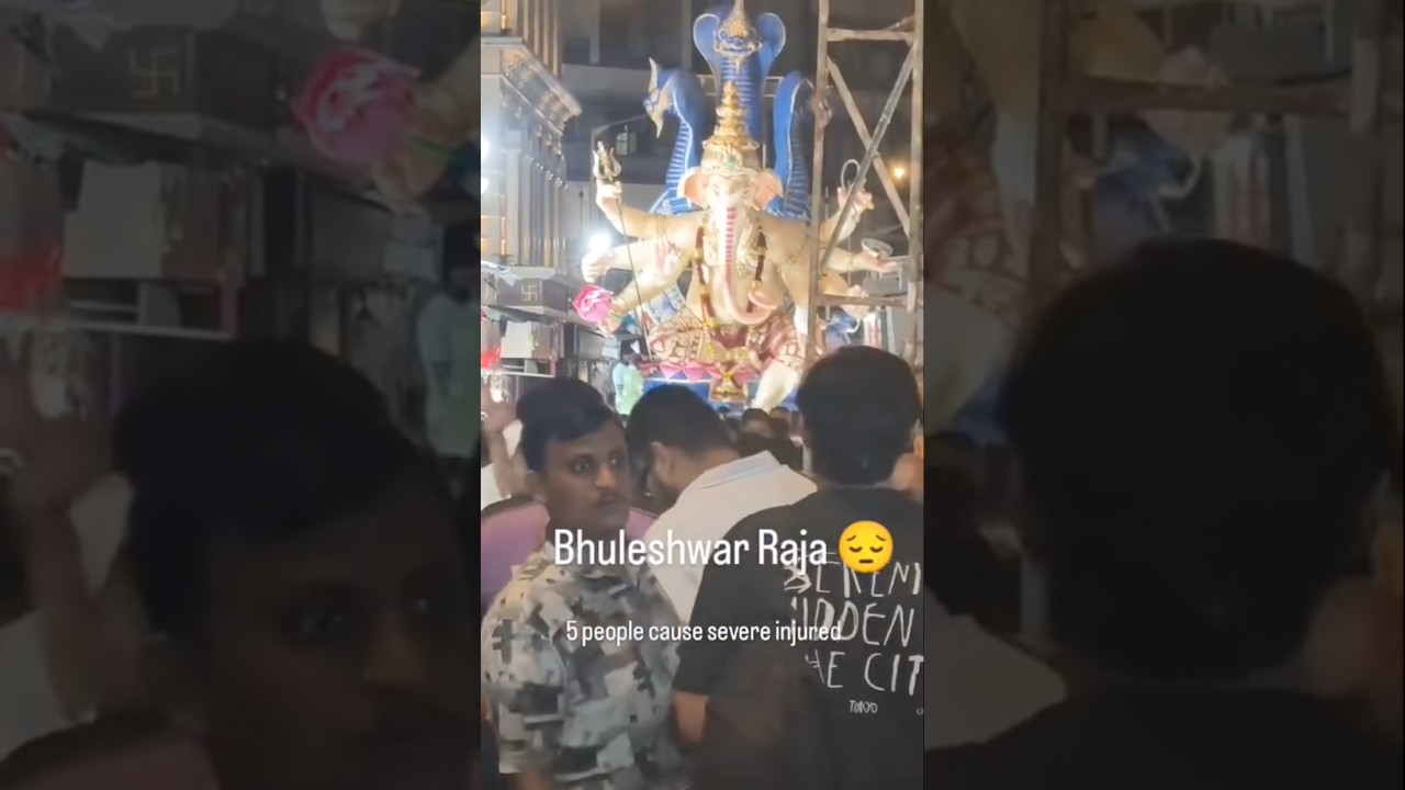 #bhubaneswar accident#ganpati#ganpatifestival #acidente#hearttouching# #ytshorts#viral