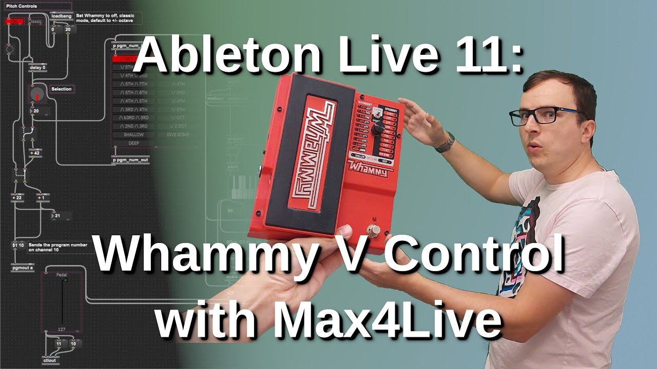 Max4Live: Advanced Whammy Pedal Control (NOT CLICKBAIT!)