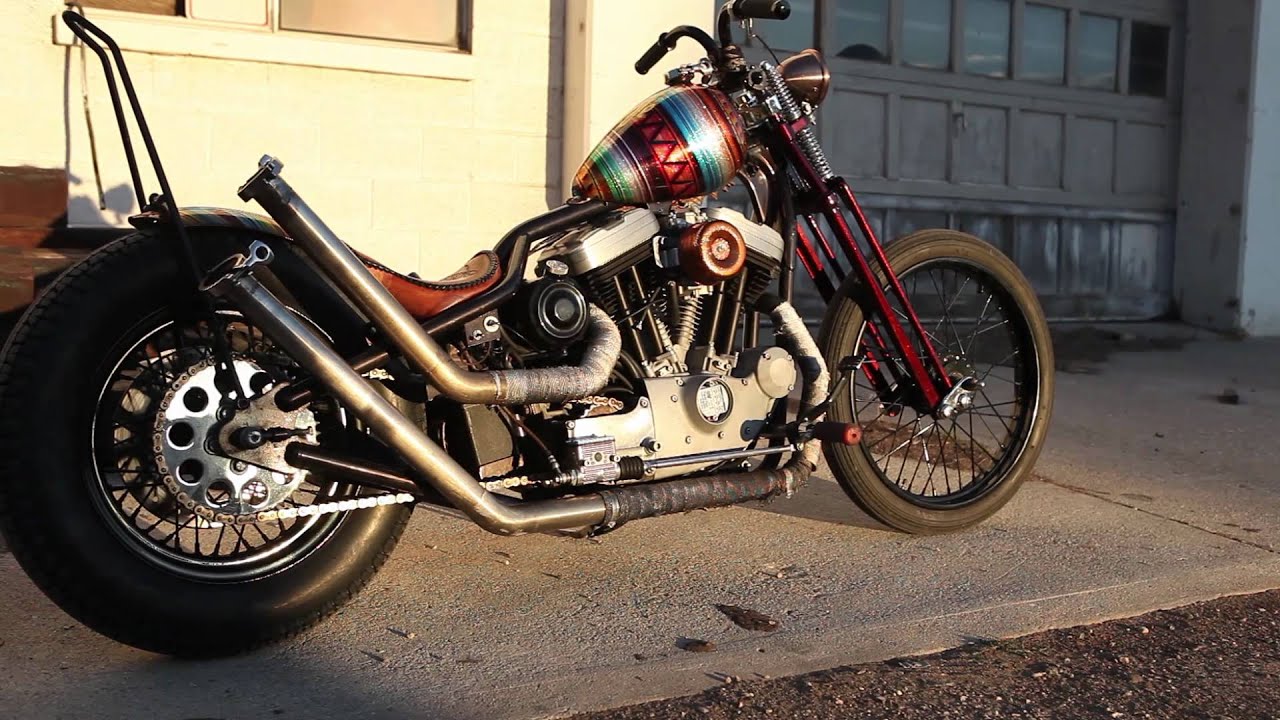 'El Hefe' Buell S3 Powered 1998 Harley Davidson Sportster Metal Flake Chopper