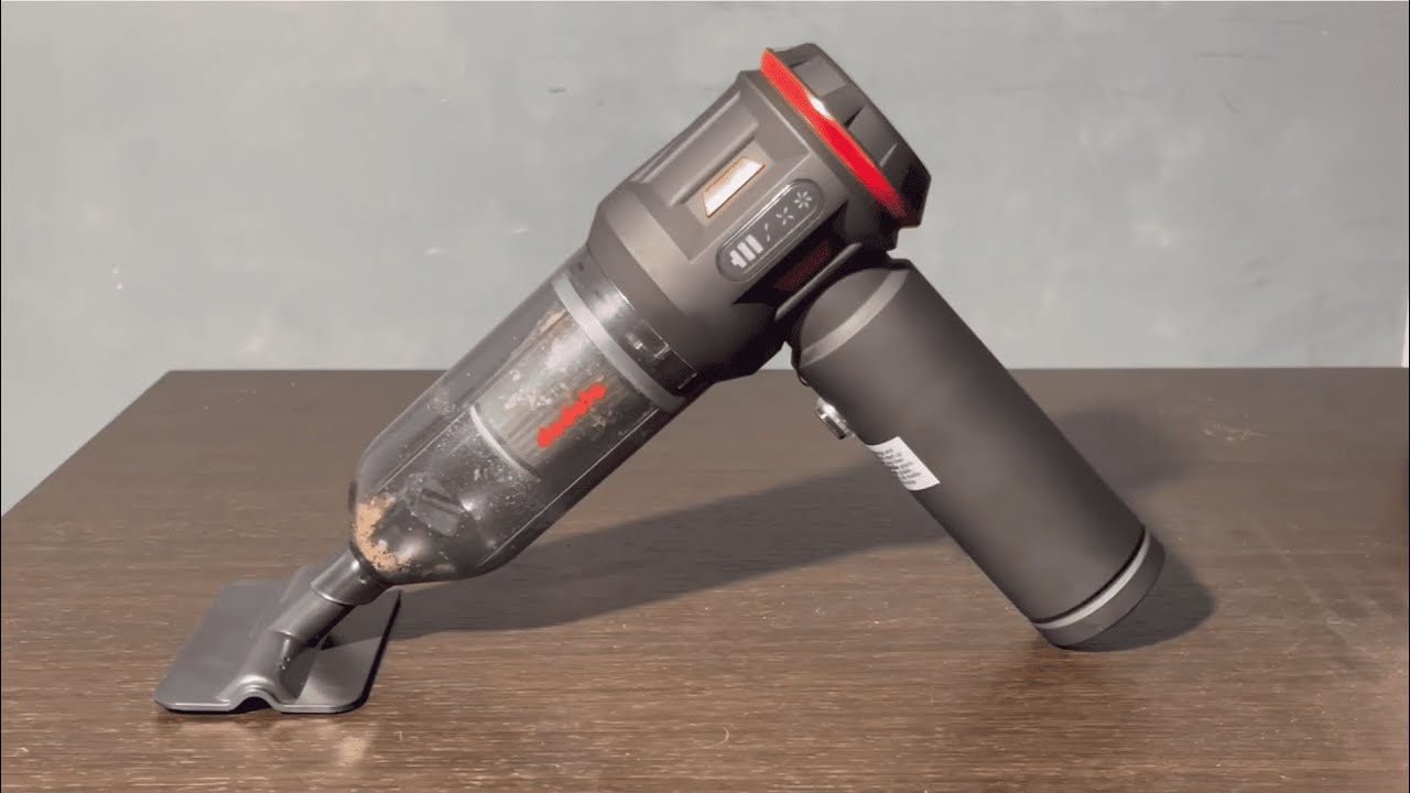 Trải nghiệm dọn dẹp với máy hút bụi cầm tay LUX AIR V9 | Lực hút của máy hút bụi không dây