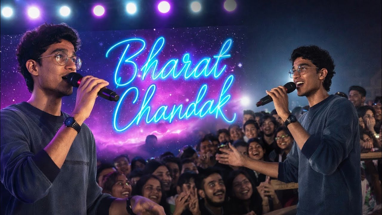 Bharat Chandak singing LIVE at NIT Agartala 🔥 | AAYAM Techfest Concert | Crazy Crowd Moment! #music
