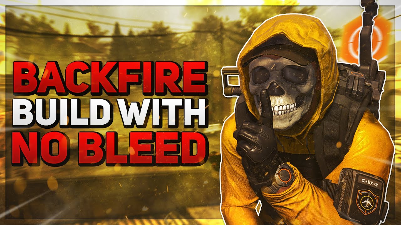 *TRY THIS BACKFIRE NOW* NinjaBike Build w/ NO BLEED & 289% CHD! - The Division 2 Backfire Build