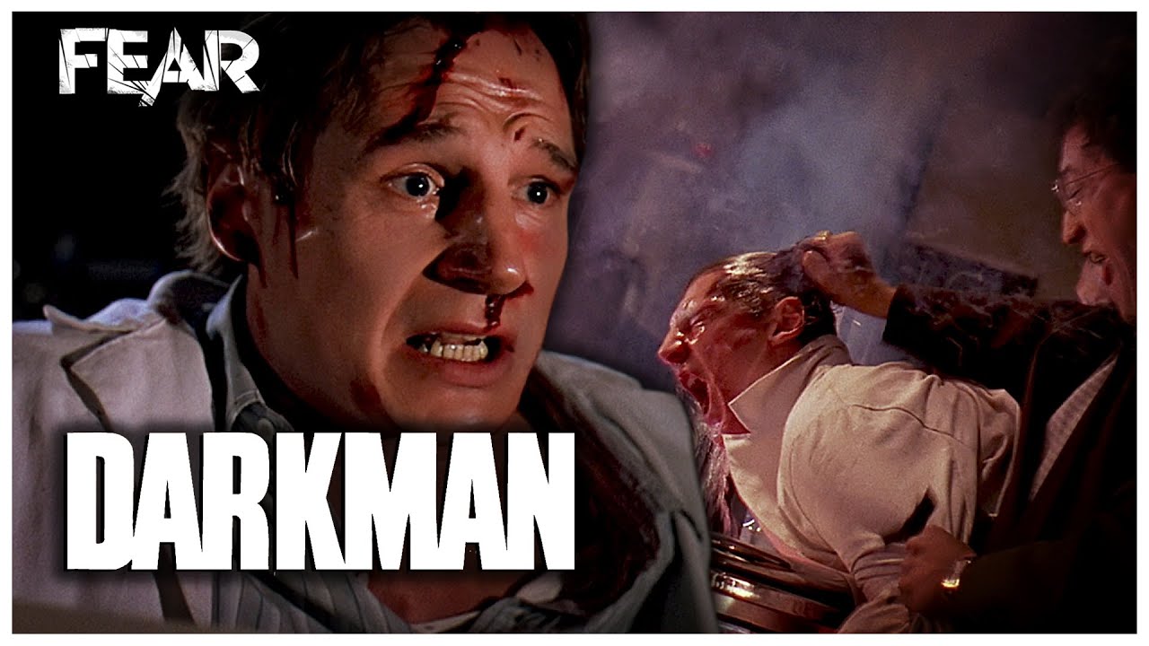 Durant Dumps Dr. Westlake In A Vat Of Acid | Darkman (1990) | Fear