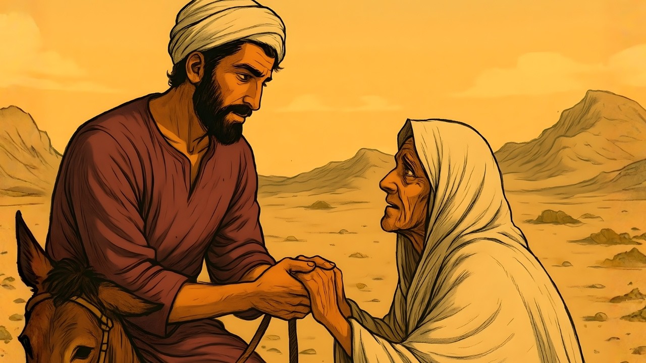 قصة الشاب الفقير الذي ساعد امرأة مجهولة فاكتشف أنها ليست بشرًا