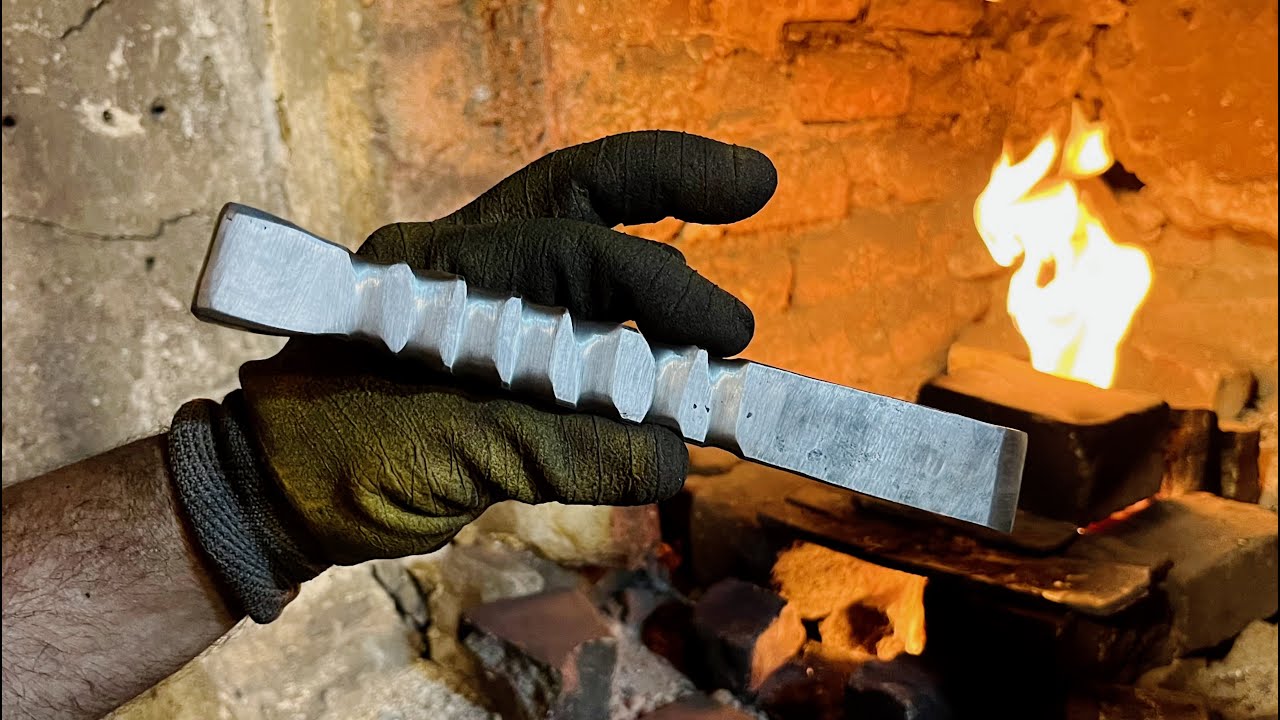 How to make a chisel from an old bearing