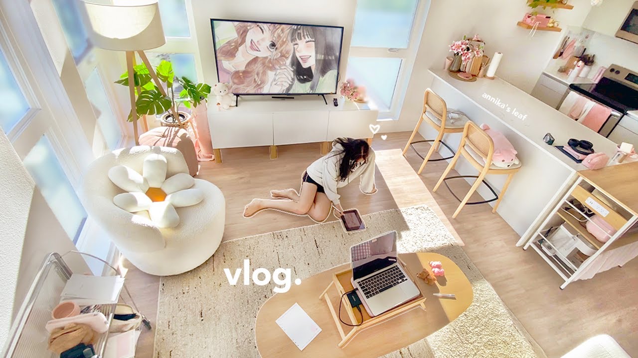 a homebody's summer alone🧸✩°｡⋆ 5AM mornings, no takeout challenge, solo hobbies, introvert diaries