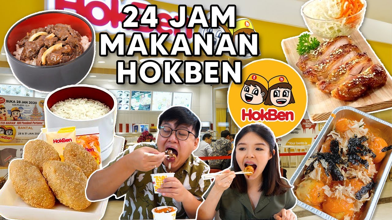 24 JAM MAKAN HOKBEN !! 100.000 BISA KENYANG SEHARIAN ??