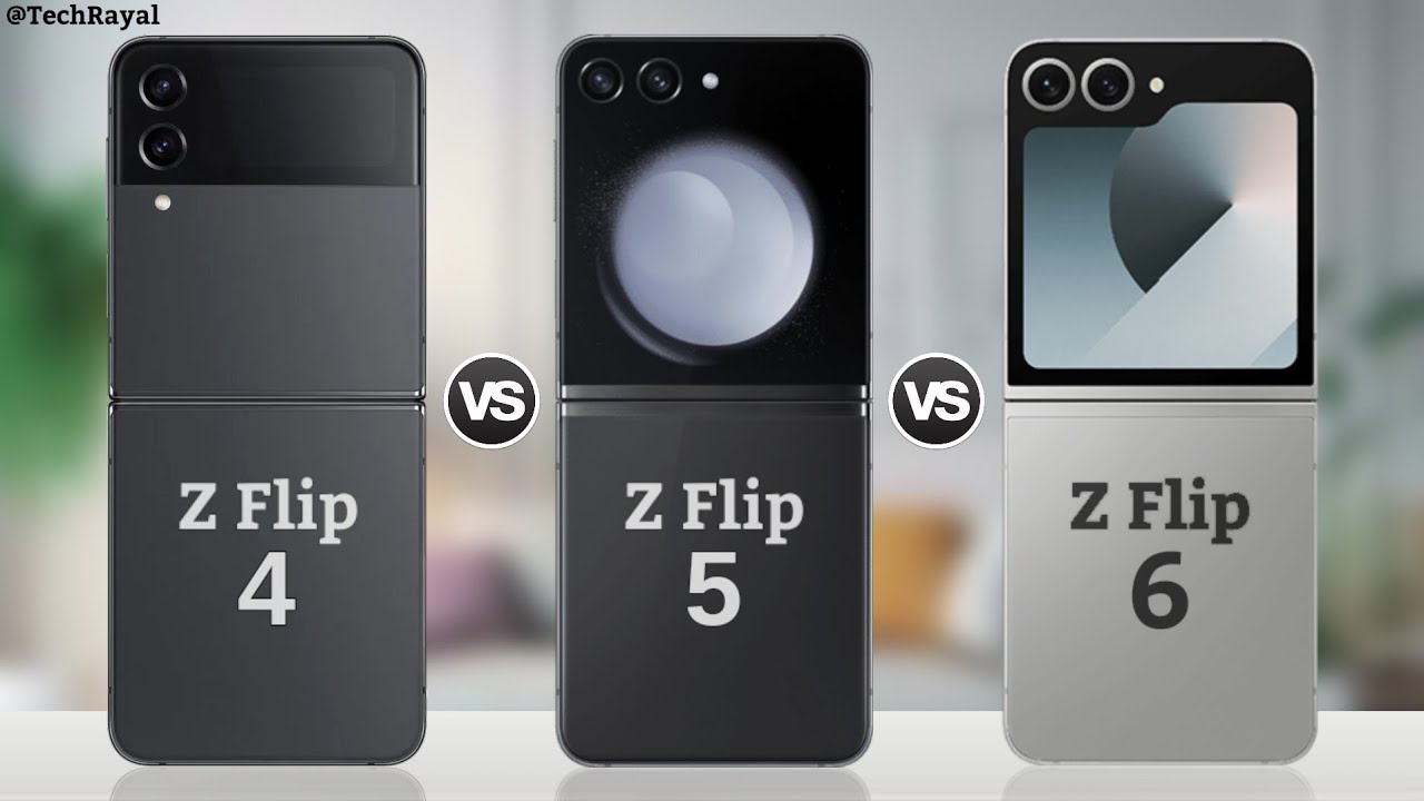 Samsung Galaxy Z Flip 4 vs Samsung Galaxy Z Flip 5 vs Samsung Galaxy Z Flip 6 || Full Comparison