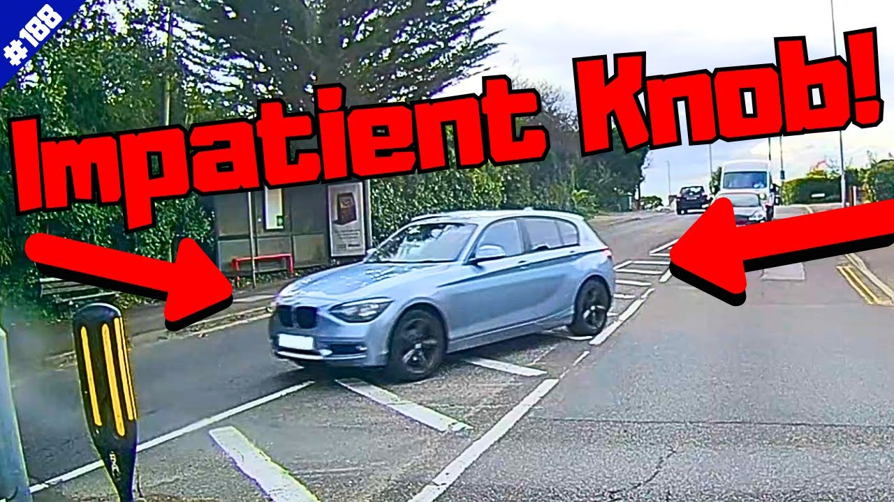 Британский видеорегистратор № 188 &mdash; опасные ситуации, плохие водители и наблюдения