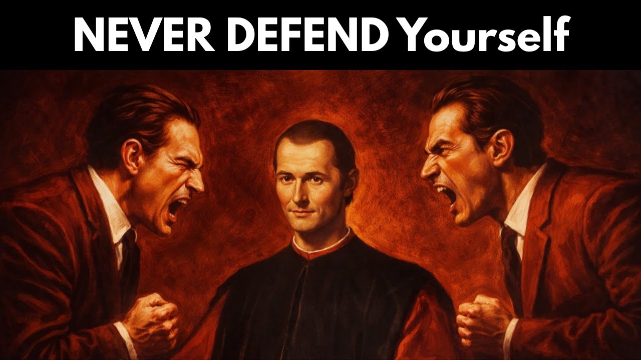 NEVER Defend Yourself | Machiavelli’s Secret to Instant Power & Psychological Dominance