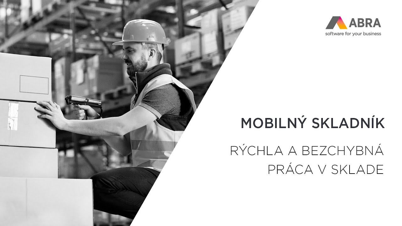 Mobilný skladník: rýchla a bezchybná práca v sklade