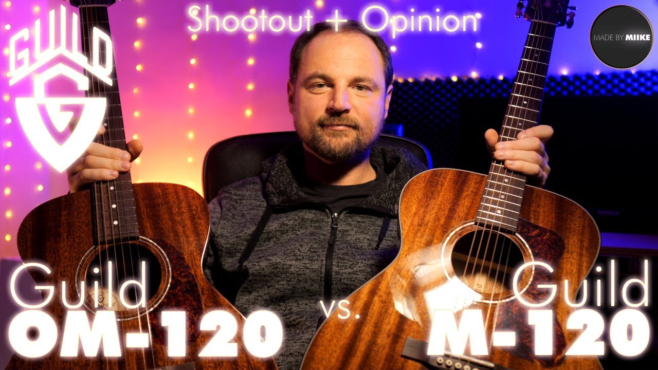 Shootout + Opinion: GUILD OM-120 Nat Westerly vs. GUILD M-120 Nat Westerly (Comparison)