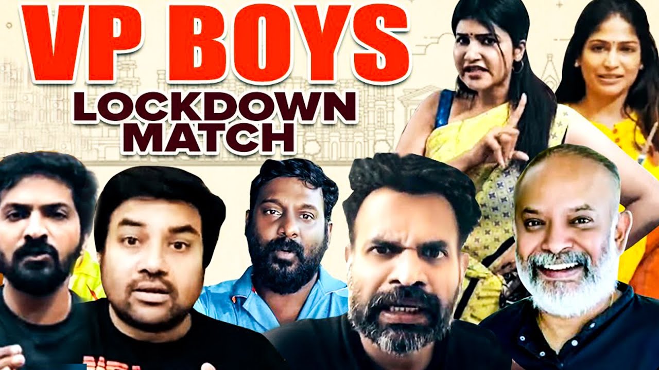 VP Boys Lockdown Match | A Venkat Prabhu lockdown - Reaction Video | Shiva | Premji | Venkat Prabhu