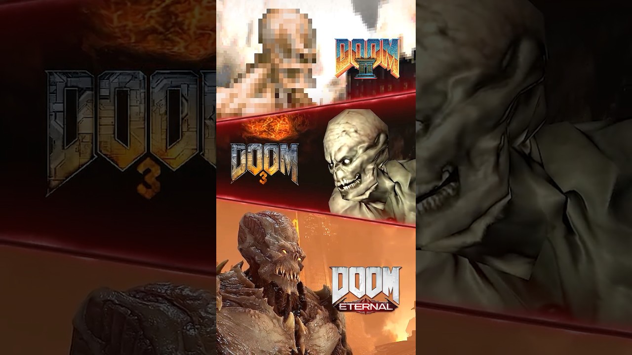 Archvile Doom 2 to Doom Eternal (1994-2020) Evolution