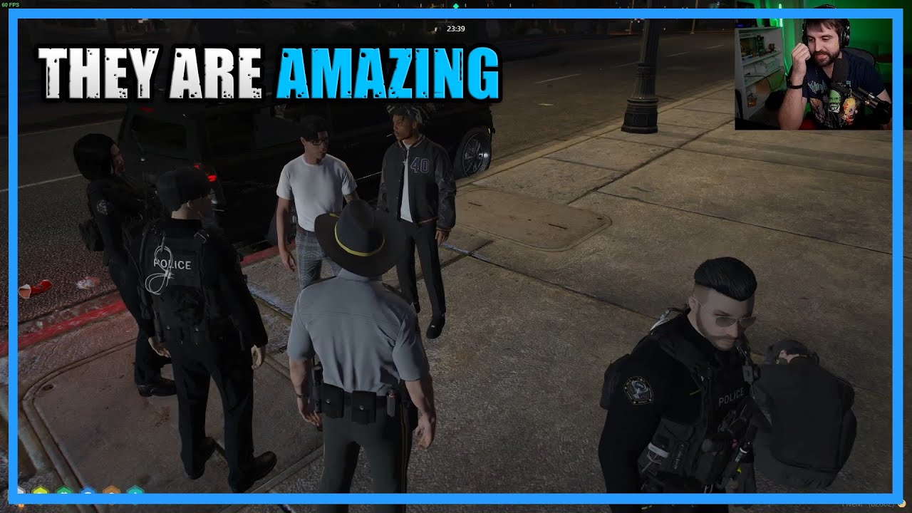 Ssaab On Omie & Ripoozi Roleplay After Funny Traffic Stop | Nopixel GTARP