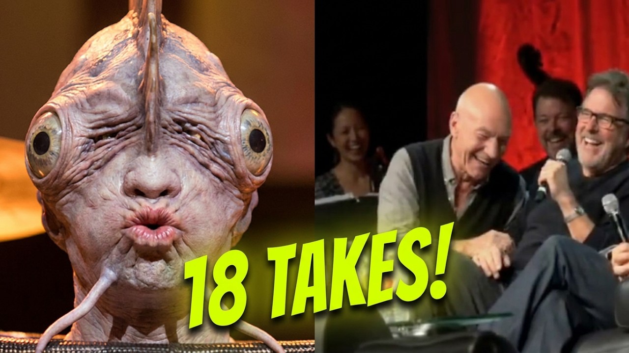 Star Trek TNG actors talk about the funniest moments behind the Scenes