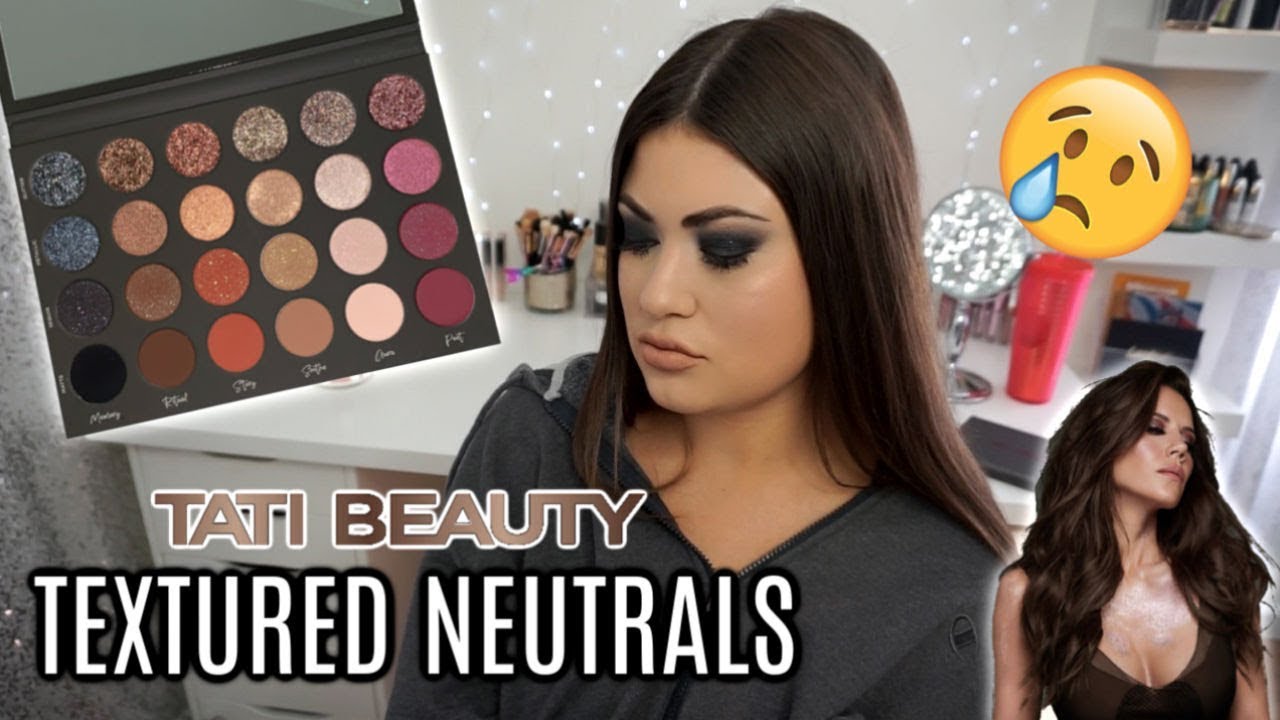 Tati Beauty TEXTURED NEUTRALS VOL. 1 PALETTE! 👀 First Impression & Swatches