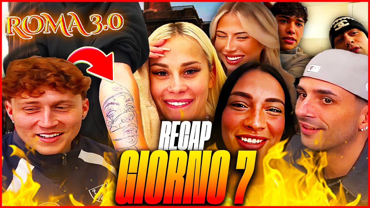 ROMA 3.0 GIORNO 7 RECAP! w/Gaia Bianchi,Tessa,Icy,Bonaccini,ecc...